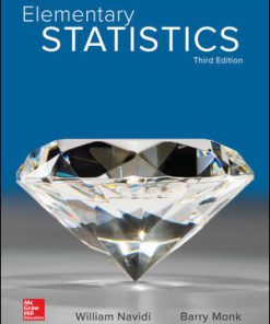 Solution Manual for Elementary Statistics, 3rd Edition William Navidi Barry Monk