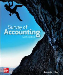 Test Bank for Survey of Accounting, 6th Edition, Thomas Edmonds, Christopher Edmonds, Philip Olds