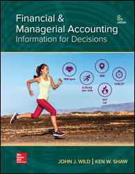 Solution Manual for Financial and Managerial Accounting, 8th Edition, John Wild Ken Shaw