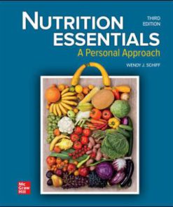 Test Bank for Nutrition Essentials: A Personal Approach, 3rd Edition Wendy Schiff