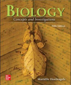 Test Bank for Biology: Concepts and Investigations, 5th Edition Mariëlle Hoefnagels