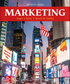 Test Bank for Marketing, 15th Edition, Roger Kerin, Steven Hartley