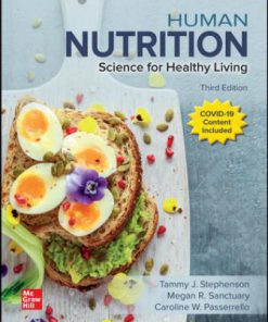 Test Bank for Human Nutrition: Science for Healthy Living, 3rd Edition Tammy Stephenson