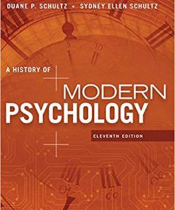 Test Bank for A History of Modern Psychology 11th Edition Schultz