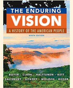 Test bank for The Enduring Vision A History of the American People 9th Edition by Boyer