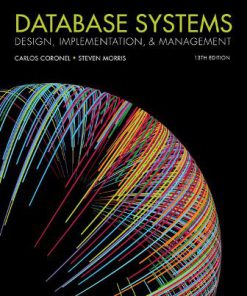 Test Bank for Database Systems: Design, Implementation, and Management 13th Edition Coronel