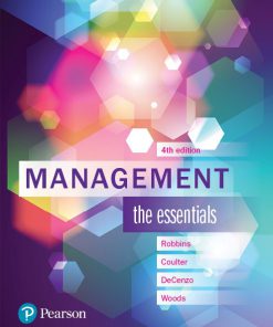 Test Bank for Management The Essentials 4th AUS Edition by Robbins