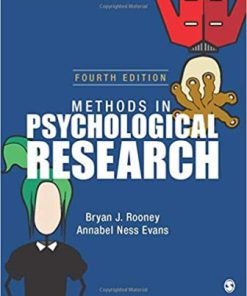 Test Bank for Methods in Psychological Research, 4th Edition, Bryan J. Rooney Annabel Ness Evans