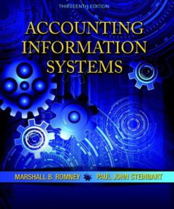 Accounting Information Systems Romney 13th Edition Solutions Manual