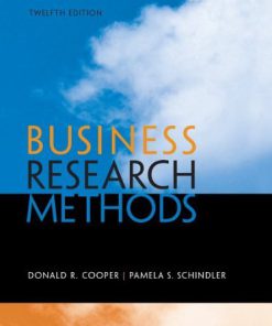 Business Research Methods Cooper 12th Edition Solutions Manual