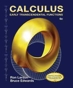 Test Bank Calculus: Early Transcendental Functions, 6th Edition Ron Larson, Bruce H. Edwards