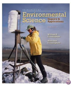 Test Bank for Principles of Environmental Science 6th Edition by Cunningham