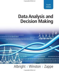 Data Analysis and Decision Making Albright 4th Edition Solutions Manual