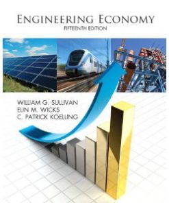 Engineering Economy Sullivan Wicks Koelling 15th Edition Test Bank