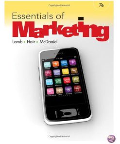 Test Bank for Essentials of Marketing 7th Edition by Lamb