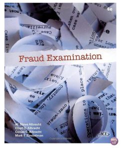 Test Bank for Fraud Examination 4th Edition by Albrecht