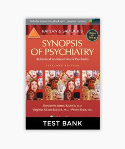 Test bank Kaplan and Sadock’s Synopsis of Psychiatry 11th Edition