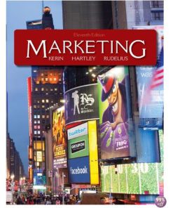 Test Bank for Marketing 11th Edition by Kerin