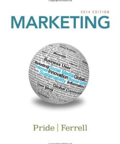 Marketing 2014 Pride 17th Edition Solutions Manual