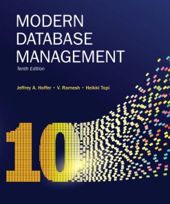 Test Bank for Modern Database Management 10th Edition by Hoffer