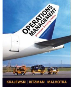 Operations Management Krajewski 9th Edition Solutions Manual