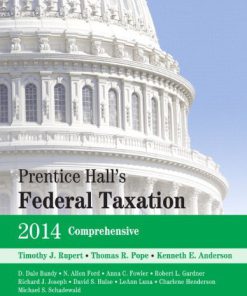 Prentice Hall’s Federal Taxation 2014 Comprehensive Rupert 27th Edition Test Bank