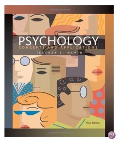 Test Bank for Psychology Concepts and Applications 4th Edition by Nevid