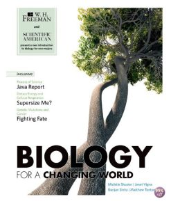 Test Bank for Scientific American Biology for a Changing World 1st Edition by Shuster