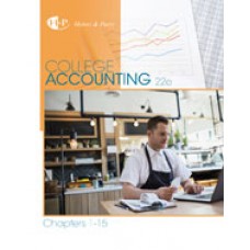 Solution Manual for College Accounting, 22nd Edition