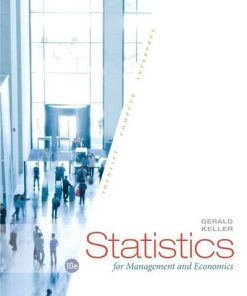 Statistics for Management and Economics Keller 10th Edition Test Bank