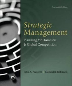 Strategic Management Pearce 14th Edition Test Bank