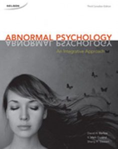 Test Bank for Abnormal Psychology An Integrative Approach 3rd Canadian Edition: Barlow