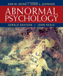 Test Bank For Abnormal Psychology, 12th Edition: Ann M. Kring