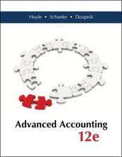 Advanced Accounting Hoyle 12th Edition Solutions Manual