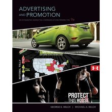 Advertising and Promotion An Integrated Marketing Communications Perspective Belch 9th Edition Test Bank