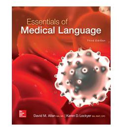 Test Bank for Essentials of Medical Language 3rd Edition by Allan