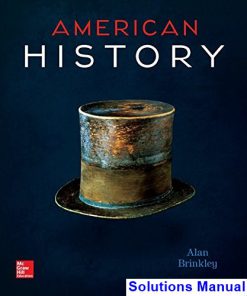 American History Connecting with the Past 15th Edition Alan Brinkley Solutions Manual