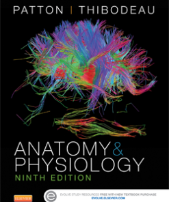 Test Bank for Anatomy and Physiology 9th Edition by Patton