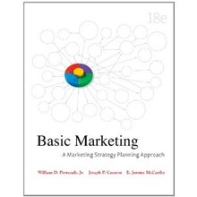 Basic Marketing Perreault Cannon McCarthy 18th Edition Test Bank