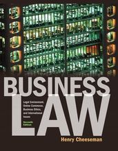 Business Law Cheeseman 7th Edition Solutions Manual