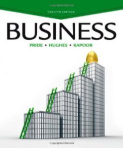 Test Bank for Business, 12th Edition : Pride