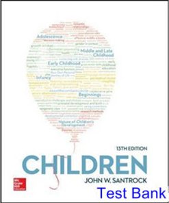 Children 13th Edition Santrock Test Bank