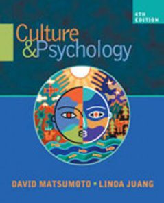 Test Bank for Culture and Psychology, 4th Edition: Matsumoto