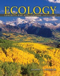 Test Bank for Ecology Concepts and Applications, 6th Edition : Molles