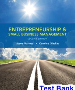 Entrepreneurship and Small Business Management 2nd Edition Mariotti Test Bank