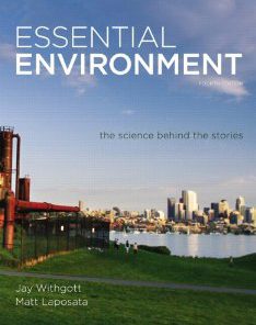 Test Bank for Essential Environment The Science Behind the Stories, 4th Edition : Withgott