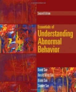 Test Bank for Essentials of Understanding Abnormal Behavior, 2nd Edition : Sue