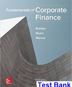 Fundamentals of Corporate Finance 9th Edition Brealey Test Bank