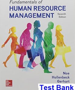 Fundamentals of Human Resource Management 7th Edition Noe Test Bank