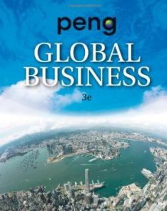 Test Bank for Global Business, 3rd Edition : Peng